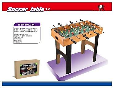 футбольный стол: Настольный футбол (Soccer Table) — модель ITEM NO.234. Особенности: - — 1