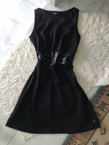 negliže haljine: S (EU 36), color - Black, Cocktail, With the straps