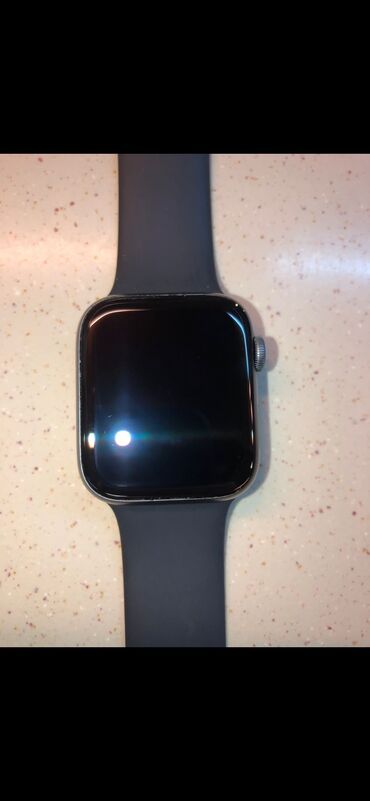 apple watch 5 kontakt home: İşlənmiş, Smart saat, Apple, Sensor ekran, rəng - Qara