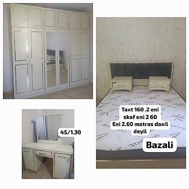 Digər mebel: Zu90*YATAQ MEBELİ SATİLİR* *ÌDEAL VEZİYETDE* *qiyməti 660 manat* — 1