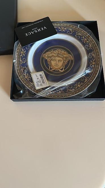 versace pastel: Çay dəsti, rəng - Göy, Farfor, Versace — 2