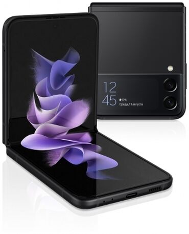 продажа сломанных телефонов: Samsung Galaxy Z Flip 4, түсү - Көк