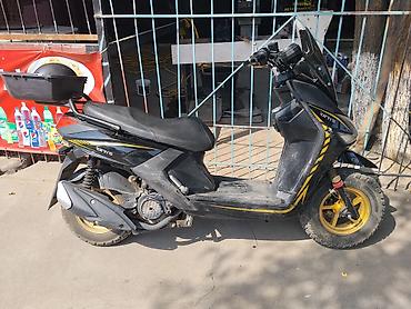 rex sprinter: Скутер Kymco (линейка Kymco/Kym) 50–125 см³, чёрный, с жёлтыми — 4