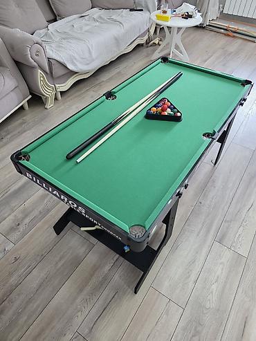 биляртный стол: Мини-бильярдный стол BILLIAROS Table Sport Snooker, складной. Детский — 1