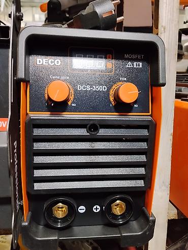 Сварочный инвертор DECO DCS-350D (MOSFET) - Тип: электрический
