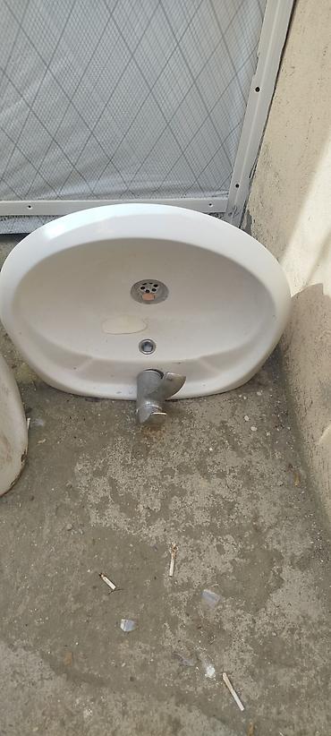 tulpan şəkilləri: Məhsul: Hamam üçün keramika lavabosu və pedestalı (ayaq dayağı) — 2