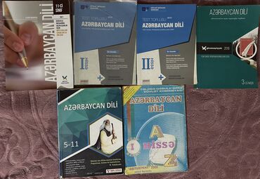 Kitablar, jurnallar, CD, DVD: Azerbaycan dili testler