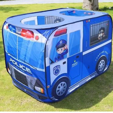 домик детский палатка: Палатка "Полицейская машина"