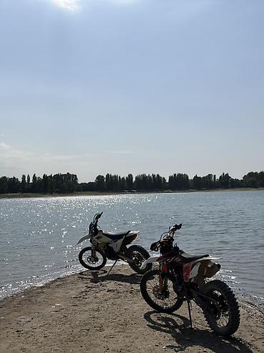 ендура мото: Эндуро-мотоцикл Husqvarna на водяном охлаждении (белый) — легкий и — 4