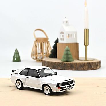 replika: ⚪ Audi Sport Quattro — 1985 — Alpine White — 1:18 — Norev Norev Audi — 1