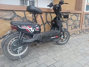 Транспорт: Stelmax SM elektrik skuter - Rəng: qara, qırmızı-ağ qrafiklər - — 3
