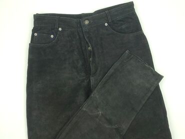 Material trousers for women, size M