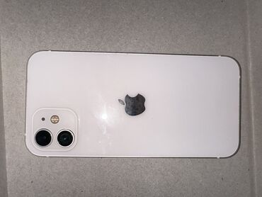ош симкарта: IPhone 12, Жаңы, 128 ГБ, Кулакчындар, Заряддоочу түзүлүш, Каптама, 78 %