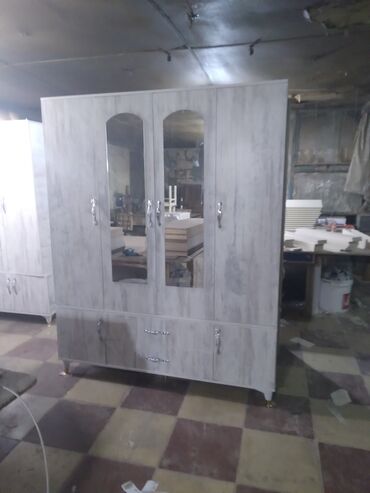 Dolablar: Yeni, Açılan, 4 qapılı Düz dolab, Dolab-asılqan, Azərbaycan — 7