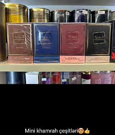 Gözəllik və sağlamlıq: Mini Khamrah ətir kolleksiyası - Brend: Khamrah - Format: mini/eau de — 1