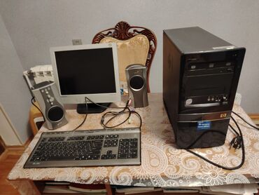 звуковая карта для компьютера: HP Compaq dx7500 Microtower stolüstü kompüter dəsti Komplekt: - HP