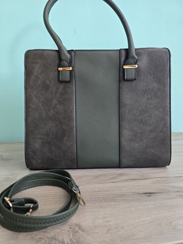 torbe za plazu zara: Shoulder bag, Material: Leather