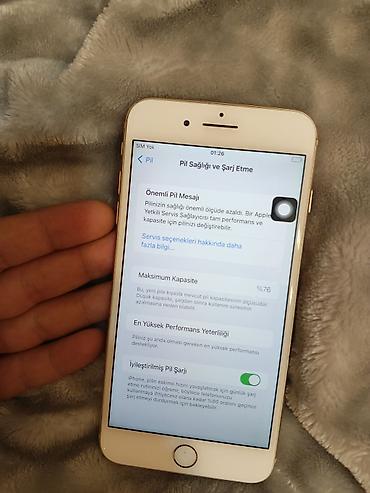 i̇phone 6 plus: IPhone 8 Plus, 64 GB, Qızılı, Qırıq — 2