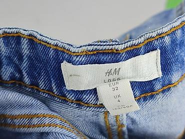 dżins border: H&M L.O.G.G., Spódnica damska, rozmiar 2XS — 4