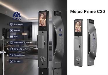 Meloc Prime C20 – Ağıllı qapı kilidi Xüsusiyyətlər: - 7 keçid üsulu