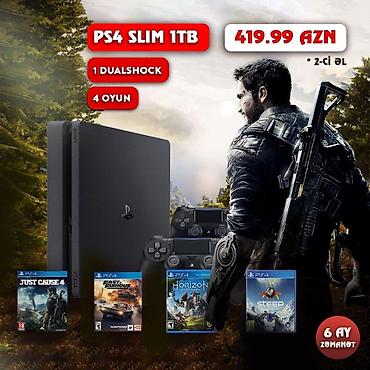 Sony PlayStation 4 Slim 1TB PlayStation 4 Slim 1TB – Oyun dünyasının lalafo.az -da Sony PlayStation 4 Slim 1TB PlayStation 4 Slim 1TB – Oyun dünyasının