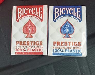 Bicycle Prestige — 100% пластиковые покерные карты. - Бренд: Bicycle