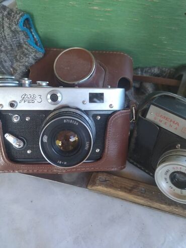 камеры 35: Пленочные фотоаппараты СССР: ФЭД-3 Смена в подарок! - ФЭД-3 (на