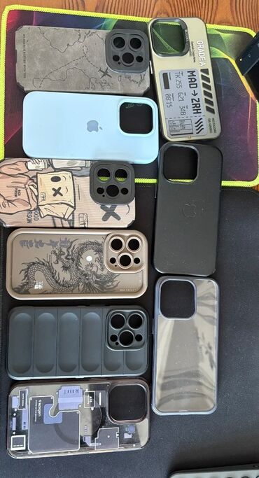 Digər aksesuarlar: İphone 14 pro 9 ədəd kabro
