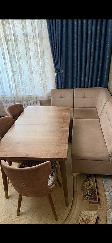 İşlənmiş, Künc divan, Mətbəx üçün, Açılan