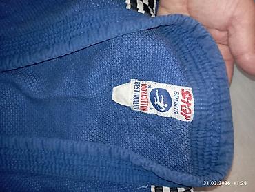 sambo ucun kimono: Sambo/Judo geyim dəsti – mavi rəng - Brend: Stop Sports (etiketdə — 2