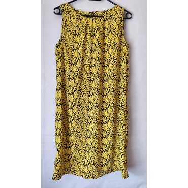 nutriplus vitamin c: Zara L (EU 40), color - Yellow, Oversize, Without sleeves