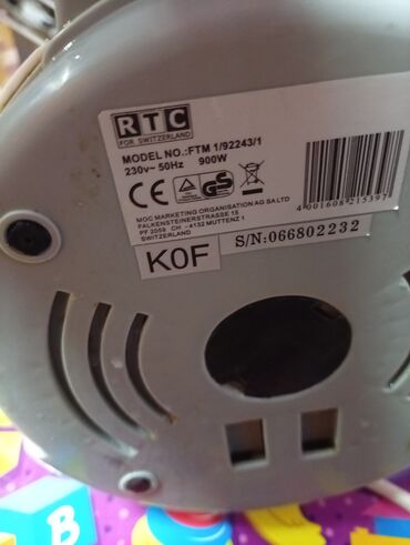 Ostali kuhinjski aparati: Friteza RTC FTM 1/92243/1 – 900 W, 230 V, 50 Hz - Kompaktna — 4