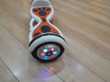 сколько стоит гироскутер в азербайджане: Uşaq üçün balans skuteri (hoverboard) - Dizayn: Ağ korpus, narıncı