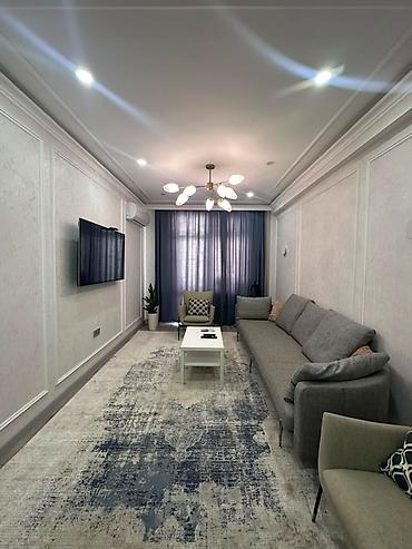 Продажа квартир: 3 комнаты, 100 м², Джальская больница Элитка, 9 этаж, Дизайнерский ремонт — 10