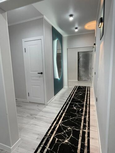 квартиры в районе бишкек парк: 3 комнаты, 83 м², Элитка, 1 этаж, Евроремонт