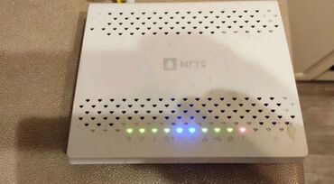 пассивное сетевое оборудование mikrotik: Роутер МГТС Gpon Гигабитный 2,4 ГГц 5 ГГц - Тип: оптический терминал с