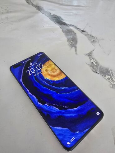 чехлы для редми: Huawei P40 Pro, Колдонулган, 256 ГБ, түсү - Көгүлтүр, 2 SIM
