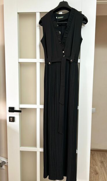 Повседневные платья: Повседневное платье, Турция, Осень-весна, Длинная модель, Вискоза, L — 14