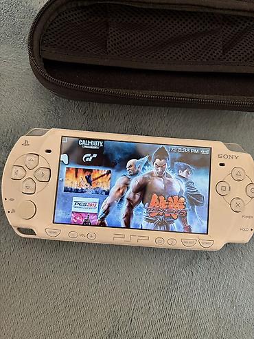 pes 5: Sony PSP-3000, ağ rəng (UMD sürücülü, PSP loqolu arxa qapaq). Portativ — 8