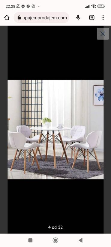 Setovi stolova i stolica: Potpuno novi prejaki stolovi u fabrickom pakovanju Dostupni u na lalafo.rs — 6 Setovi stolova i stolica: Potpuno novi prejaki stolovi u fabrickom pakovanju Dostupni u — 6