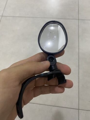 Velosiped güzgüsü. Biraz balacadır amma 1 2 sürüşdə istifadə