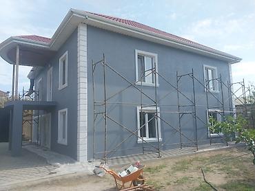 travertin fasad: Fasad dekoru və xarici üzlüklər – projekt və quraşdırma xidməti - — 8