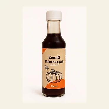 xorek: ZemiS balqabaq tumu yağı – soyuq sıxım, 250 ml şüşə butulkada — 1