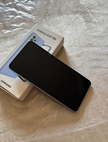 Boşqablar: Samsung Galaxy A33 5G, 128 GB, rəng - Mavi, Face ID