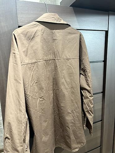 savis a e крем отзывы: Qadın köynəyi – açıq qəhvəyi rəng - Model: Oversize, /44,46,48 — 3