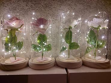 sunset lamp: Роза в колбе — готовый подарок, который производит впечатление — 5