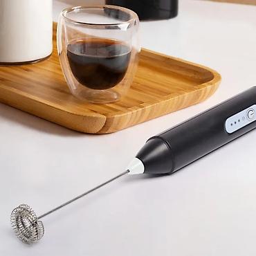 massaj yeni: ☕ USB Şarjlı Elektrikli Süd və Kofe Köpürdücü Kofe sevənlər üçün əla — 4