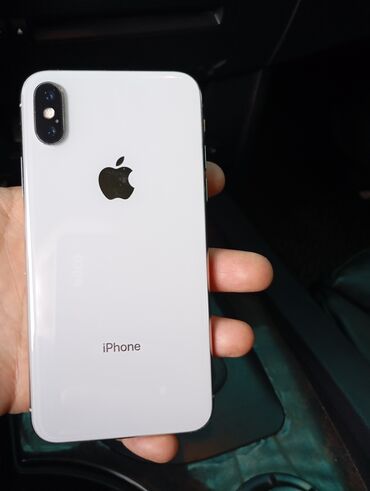 Apple iPhone: IPhone X, Б/у, 256 ГБ, Белый