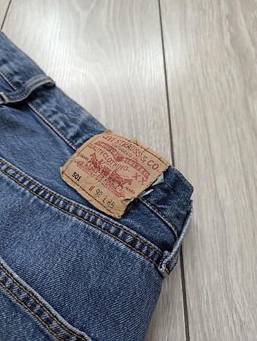 Джинсы: Мужские джинсы, M, LeviS, Б/у, цвет - Синий, Самовывоз, Платная доставка — 3