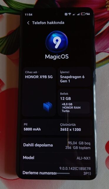 Honor: Honor X9b, 256 GB, rəng - Qara
